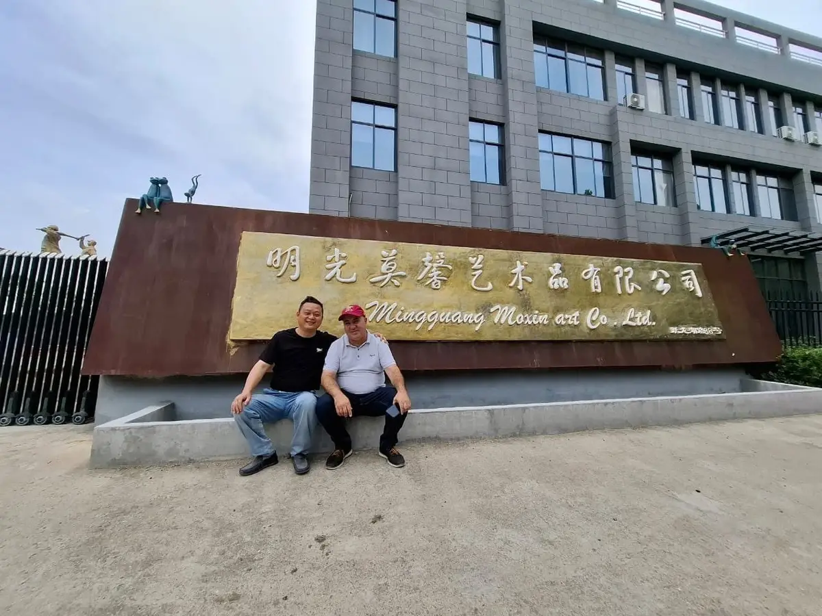 Mingguang Moxin Art Co., Ltd factory entrance
